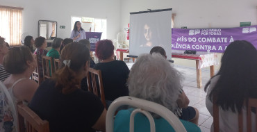 Foto 44: Ação Contra a Violência à Mulher: Agosto Lilás!