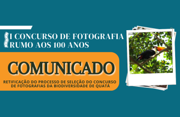 Notícia COMUNICADO: 1º CONCURSO DE FOTOGRAFIA RUMO AOS 100 ANOS