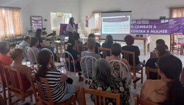 Foto 35: Ação Contra a Violência à Mulher: Agosto Lilás!