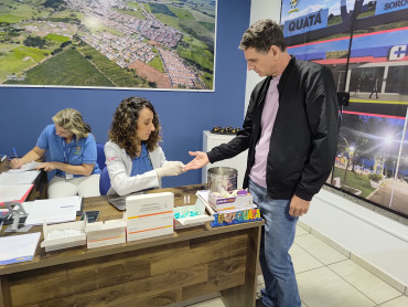 Foto 2: Cuidado especial com os Colaboradores Municipais