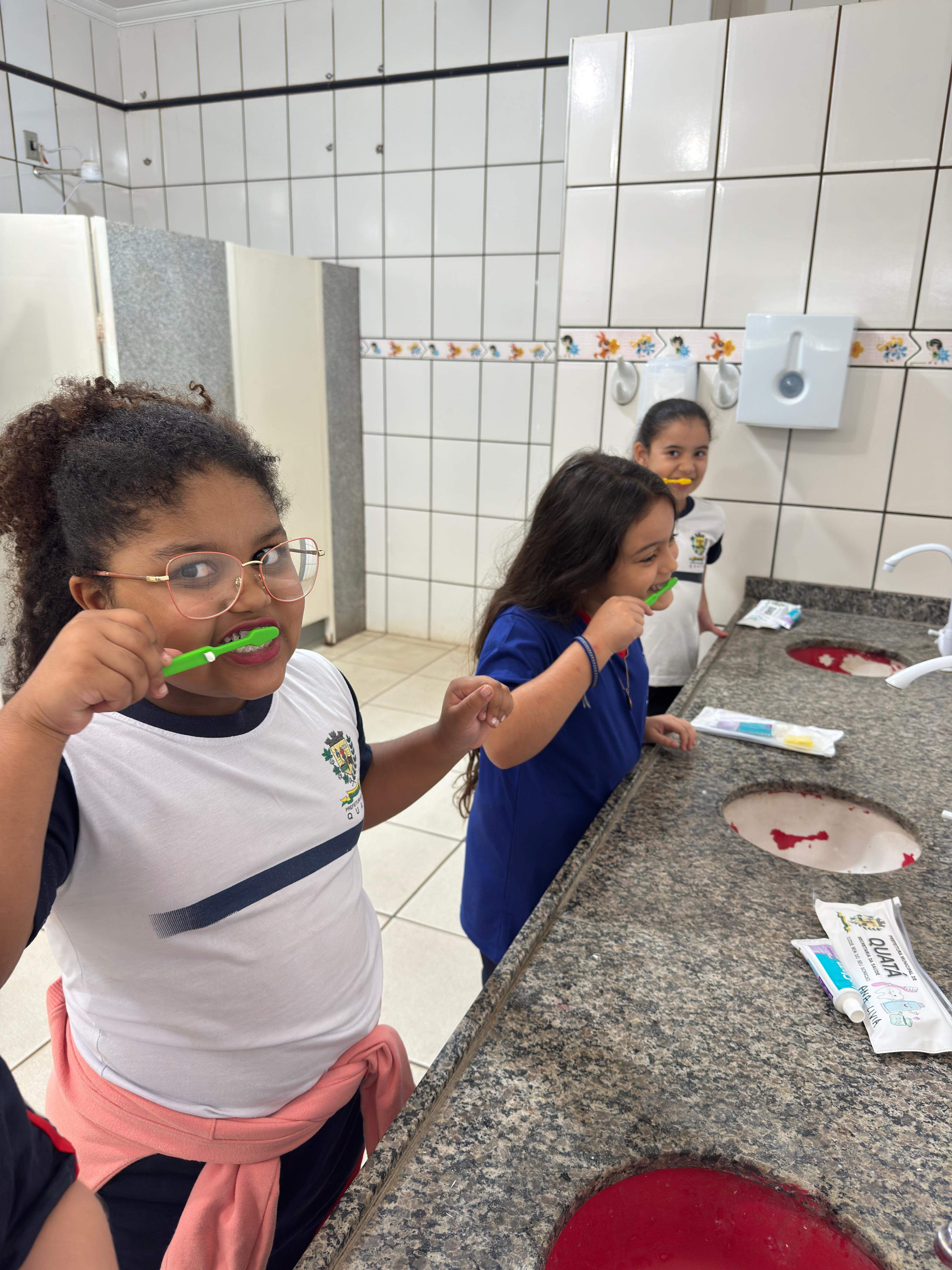 Foto 18: Ações de prevenção em saúde bucal