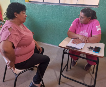 Foto 32: Funcionários de Escolas e Creches recebem ações de prevenção do Outubro Rosa