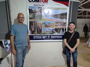 Foto 3: COMTUR de Quatá apresenta município na EXAPIT em Tupã