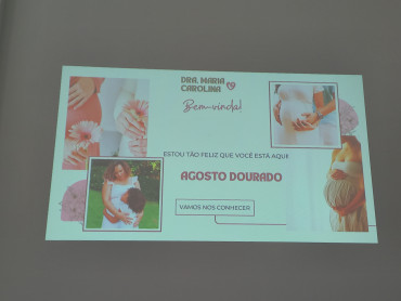 Foto 21: Palestra sobre Aleitamento Materno