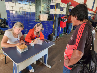 Foto 15: Campanha Novembro Azul: Saúde realiza exames em Funcionários Municipais