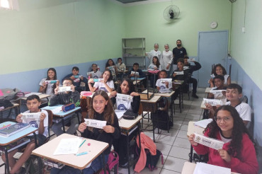 Foto 21: Saúde Bucal vai até as Escolas Municipais e particulares de Quatá