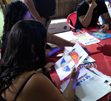 Foto 34: Quatá realiza 1º Concurso: quem Come Mais Pizza e Concurso Arte na Caixa