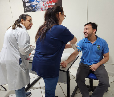 Foto 3: Campanha Novembro Azul: Saúde realiza exames em Funcionários Municipais