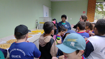 Foto 5: Prefeitura de Quata e Usina Ibéria promovem ação educativa para conservação de aves ameaçadas   