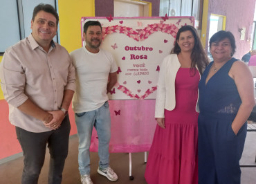 Foto 25: Funcionários de Escolas e Creches recebem ações de prevenção do Outubro Rosa
