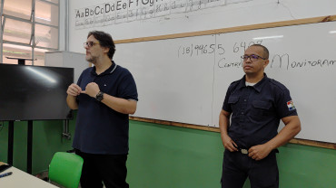 Foto 8: Guarda Municipal de Quatá realiza visita à Escola Chiquinho