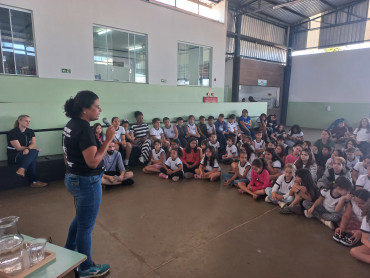 Foto 38: Saúde promove palestras de conscientização e Prevenção contra Dengue e Escorpião