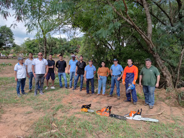 Foto 24: Prefeitura de Quatá promove curso de motosserra para capacitação de servidores