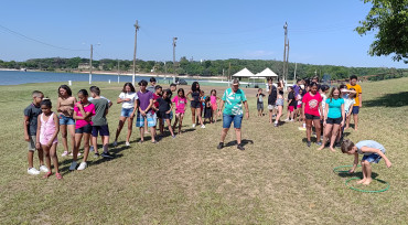 Foto 10: Prefeitura de Quatá promove Gincana Recreativa no Balneário de Rancharia
