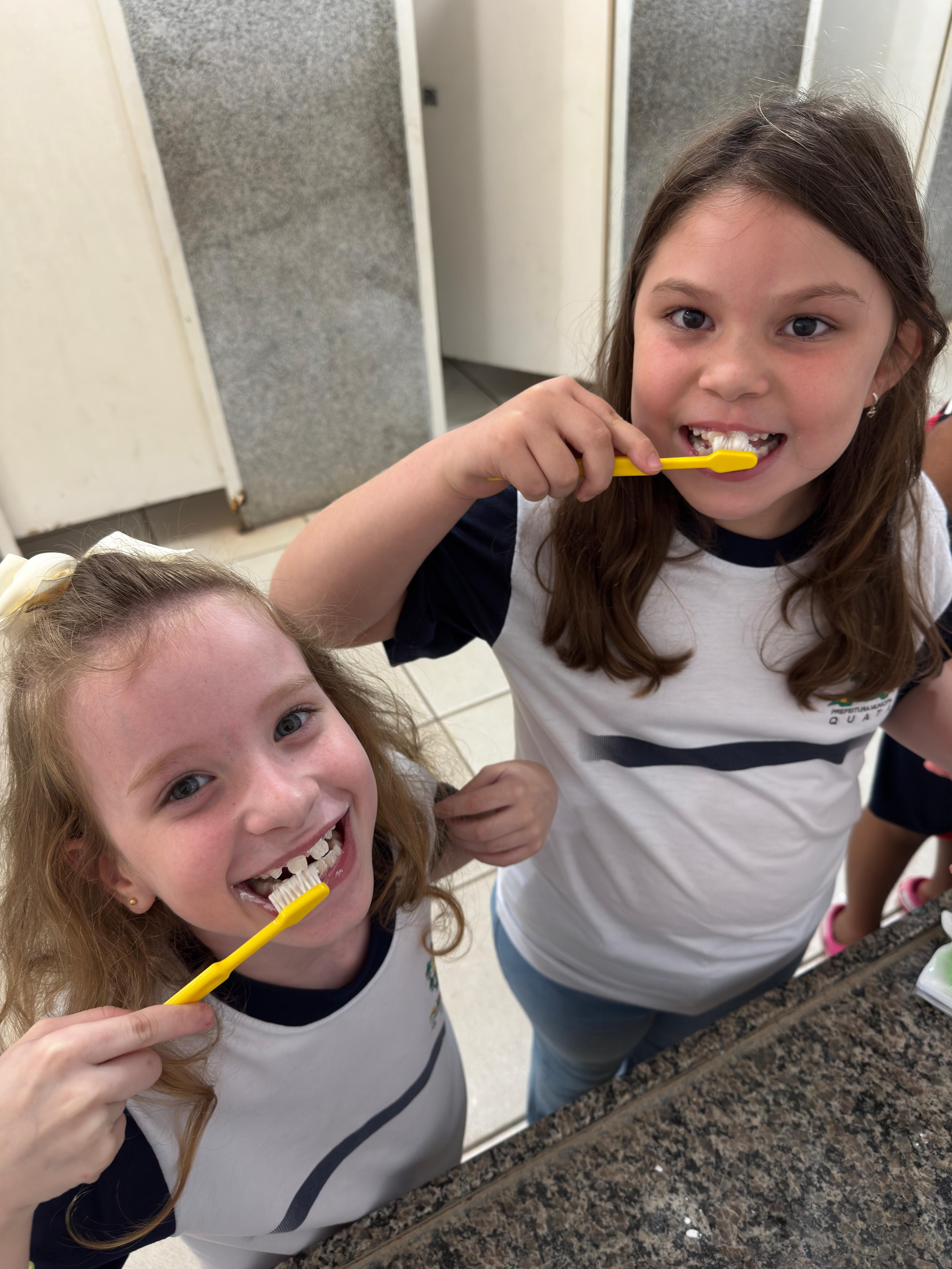Foto 19: Ações de prevenção em saúde bucal