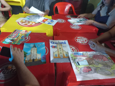 Foto 15: Quatá realiza 1º Concurso: quem Come Mais Pizza e Concurso Arte na Caixa