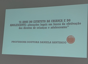 Foto 2: Funcionários participam de capacitação sobre o Estatuto da Criança e do Adolescente e violência sexual
