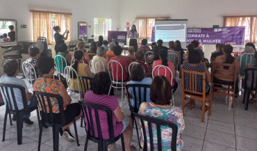 Foto 31: Ação Contra a Violência à Mulher: Agosto Lilás!