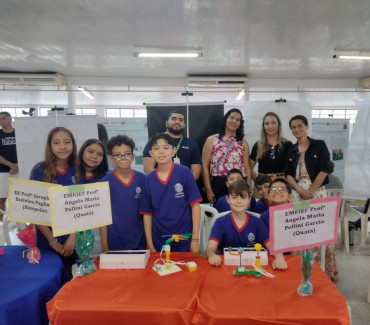 Notícia Alunos de Quatá participam do RoboMakerFest 2025 com projetos inovadores de Robótica 