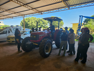 Foto 3: Curso de Tratorista é realizado com sucesso em Quatá