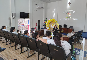 Foto 29: Palestra sobre Aleitamento Materno