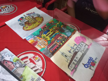 Foto 27: Quatá realiza 1º Concurso: quem Come Mais Pizza e Concurso Arte na Caixa
