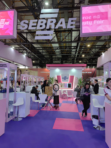 Foto 2: Visita a Beauty Fair em SP