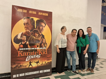 Foto 18: Diversão e Cultura: Alunos da Etec de Quatá vão ao Cinema do Prudenshopping