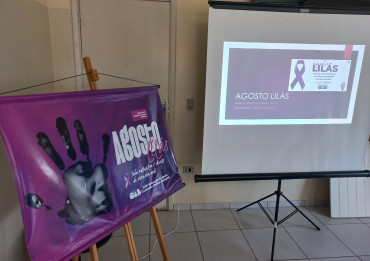 Foto 15: Ação Contra a Violência à Mulher: Agosto Lilás!