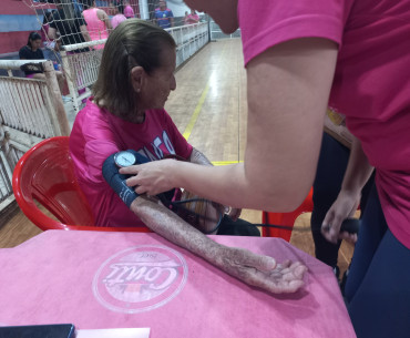 Foto 32: Aulão de Zumba e Ritmos: em especial ao Outubro Rosa!