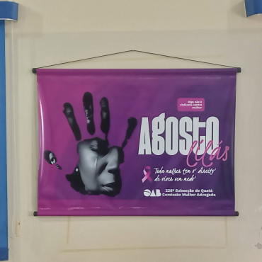 Foto 12: Ação Contra a Violência à Mulher: Agosto Lilás!