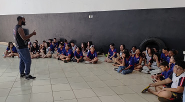 Foto 64: Atividade em comemoração ao Dia da Consciência Negra