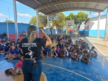 Foto 23: Saúde promove palestras de conscientização e Prevenção contra Dengue e Escorpião