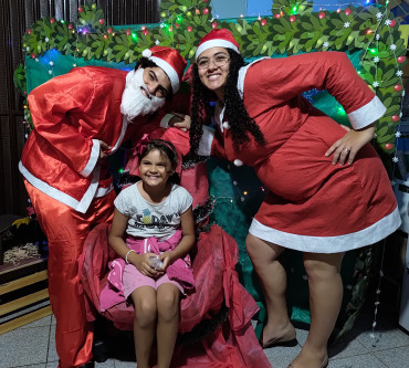 Foto 1: CAPS realiza confraternização de Natal