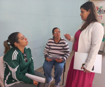 Foto 9: Funcionários de Escolas e Creches recebem ações de prevenção do Outubro Rosa