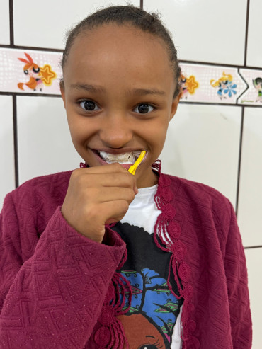 Foto 73: Saúde Bucal vai até as Escolas Municipais e particulares de Quatá