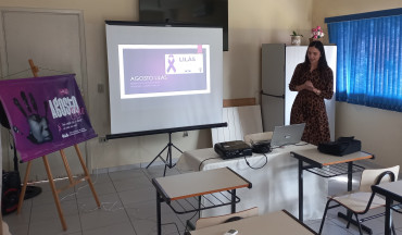 Foto 21: Ação Contra a Violência à Mulher: Agosto Lilás!