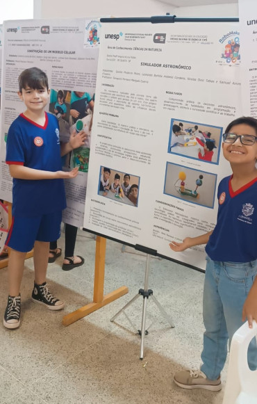 Foto 1: Alunos de Quatá participam do RoboMakerFest 2025 com projetos inovadores de Robótica 