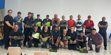 Notícia Entrega de equipamentos de proteção individual para a Guarda Municipal