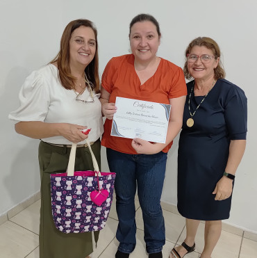 Foto 45: Entrega de certificados marca encerramento de cursos profissionalizantes em Quatá
