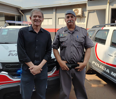 Foto 7: Quatá recebe nova viatura 0km da Polícia Militar