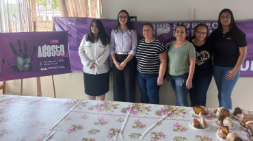 Foto 42: Ação Contra a Violência à Mulher: Agosto Lilás!