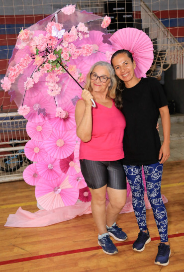 Foto 91: Aulão de Zumba e Ritmos: em especial ao Outubro Rosa!