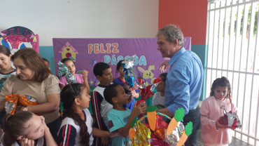 Foto 169: Entrega de Ovos de Páscoa 2025