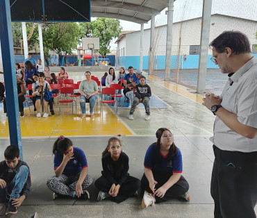 Foto 24: Programa do Sebrae incentiva alunos a serem Jovens Empreendedores