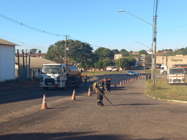Foto 34: Prefeitura de Quatá inicia recape na cidade