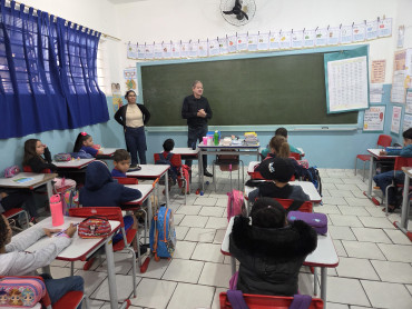 Foto 11: Volta às aulas marca início do segundo semestre nas Escolas Municipais de Quatá