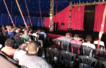 Foto 11: Ação cultural proporciona entretenimento no Circo para usuários de serviços municipais de Quatá