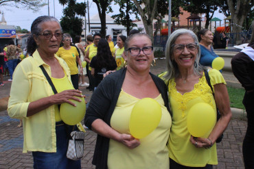 Foto 58: Setembro Amarelo: Secretaria de Saúde, por meio do CAPS I de Quatá, promove ação pela valorização da vida