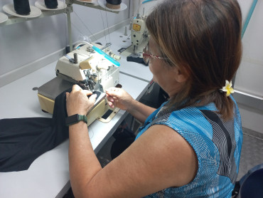Foto 25: Quatá recebe Unidade Móvel de Confecção Industrial do SENAI